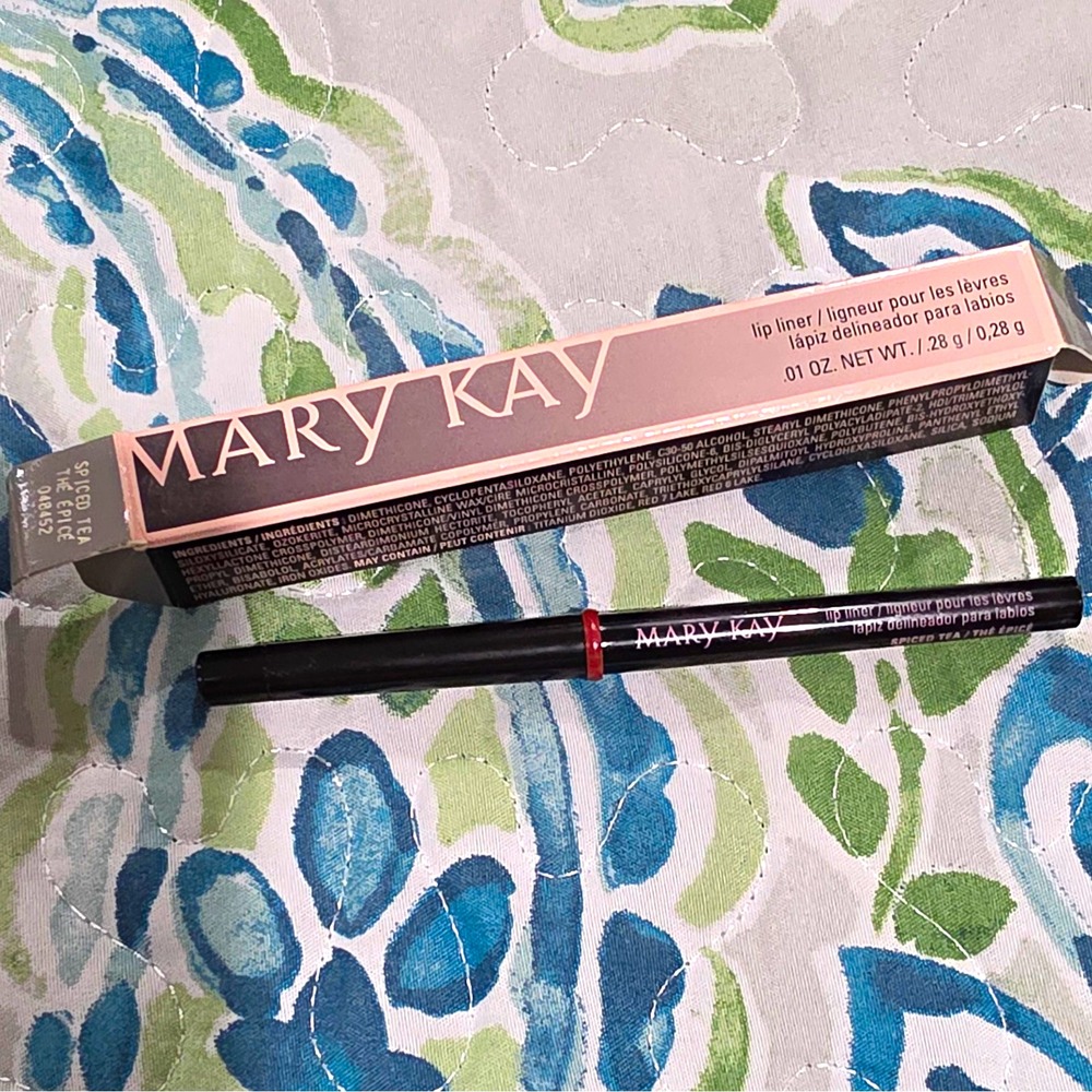 Mary Kay Lip Liner Pencil Spiced Tea Shade 0.01 oz Net Wt 0.28g MPN 048452